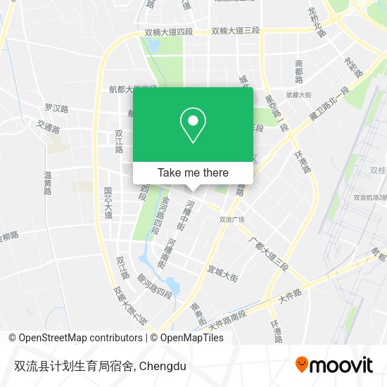 双流县计划生育局宿舍 map