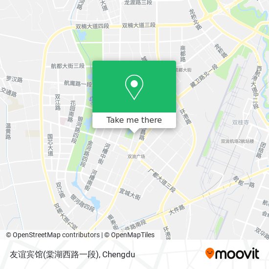友谊宾馆(棠湖西路一段) map