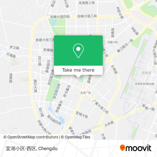 棠湖小区-西区 map