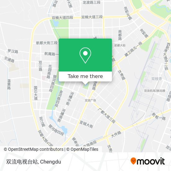 双流电视台站 map
