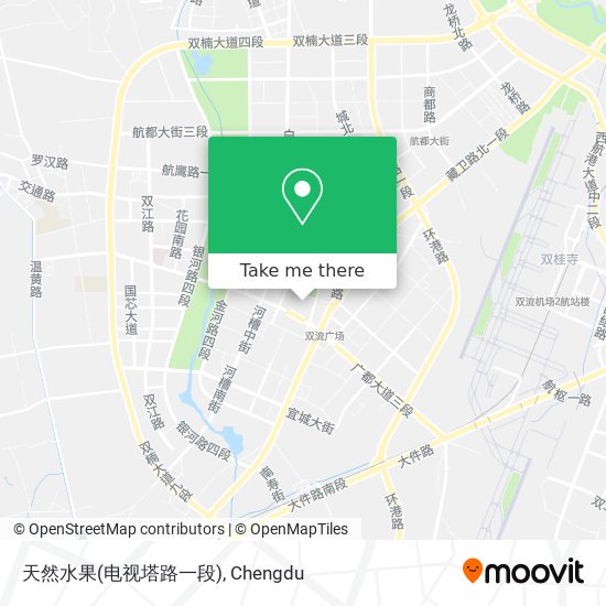 天然水果(电视塔路一段) map