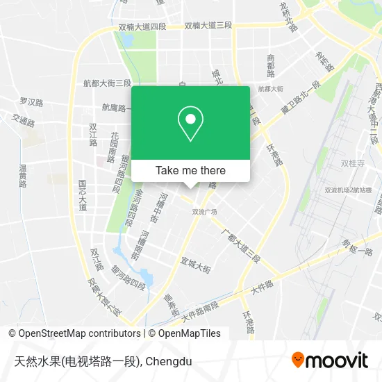 天然水果(电视塔路一段) map