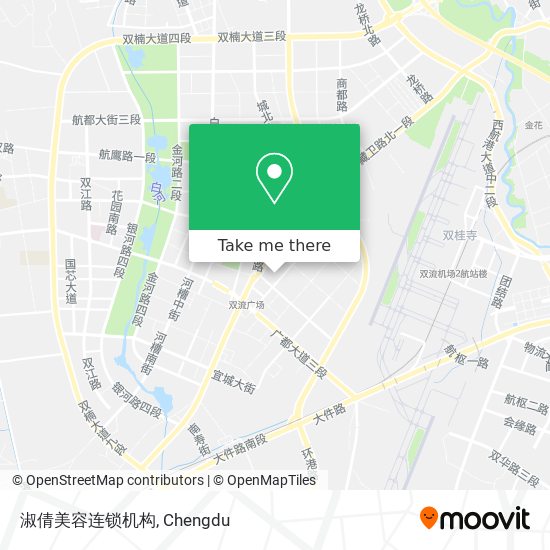 淑倩美容连锁机构 map