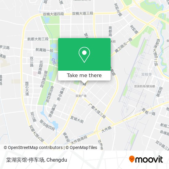棠湖宾馆-停车场 map