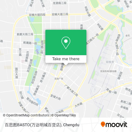 百思图BASTO(万达明城百货店) map