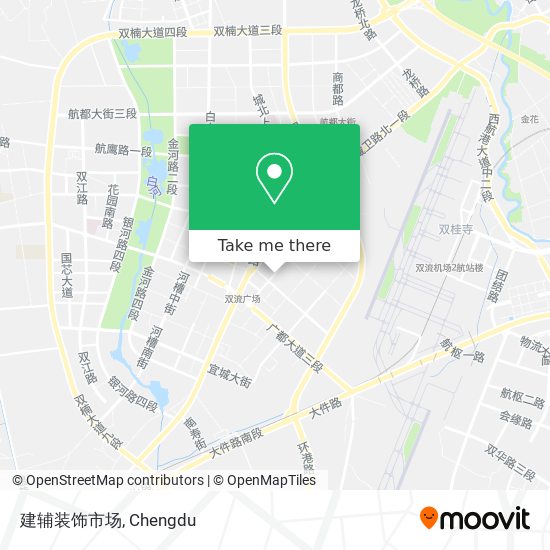 建辅装饰市场 map