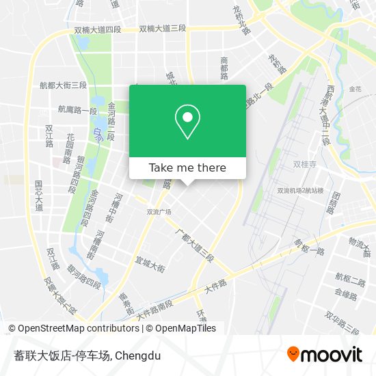 蓄联大饭店-停车场 map