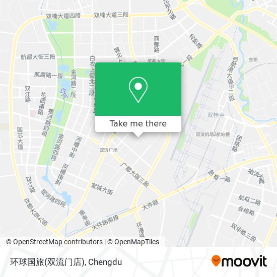 环球国旅(双流门店) map