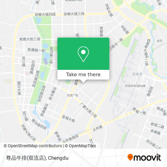 尊品牛排(双流店) map