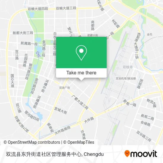 双流县东升街道社区管理服务中心 map