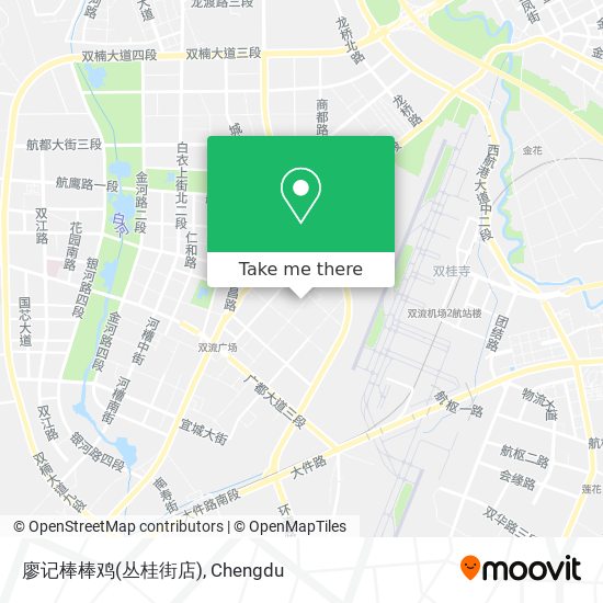 廖记棒棒鸡(丛桂街店) map