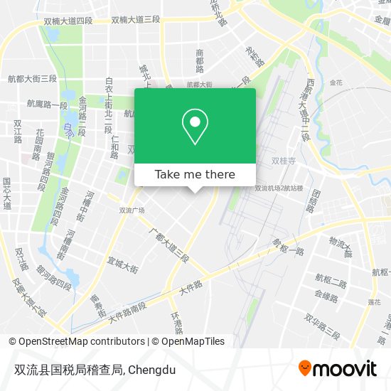双流县国税局稽查局 map