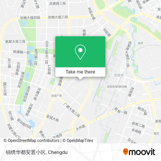 锦绣华都安置小区 map