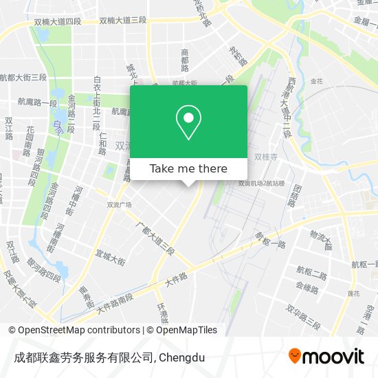 成都联鑫劳务服务有限公司 map