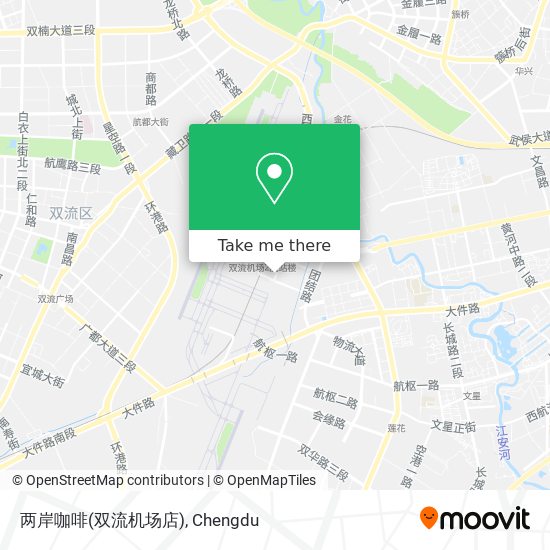 两岸咖啡(双流机场店) map