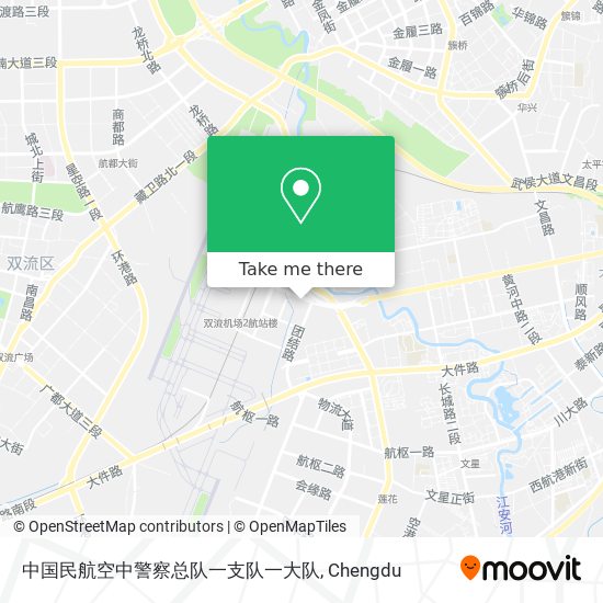 中国民航空中警察总队一支队一大队 map