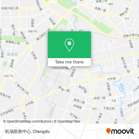 机场医救中心 map