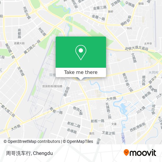 周哥洗车行 map