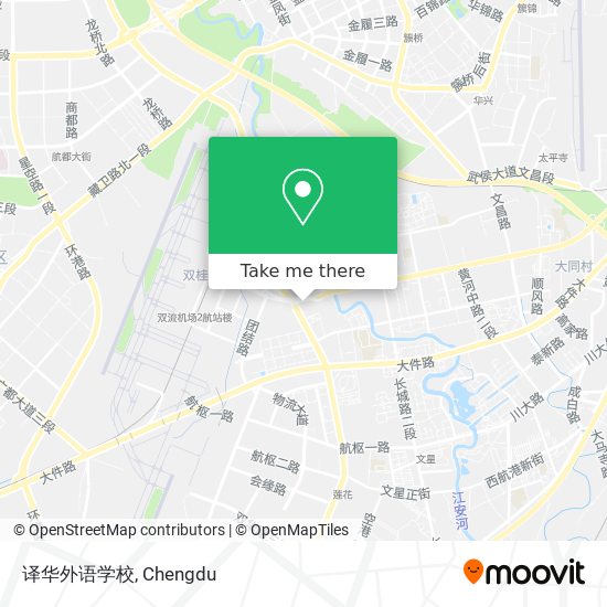 译华外语学校 map