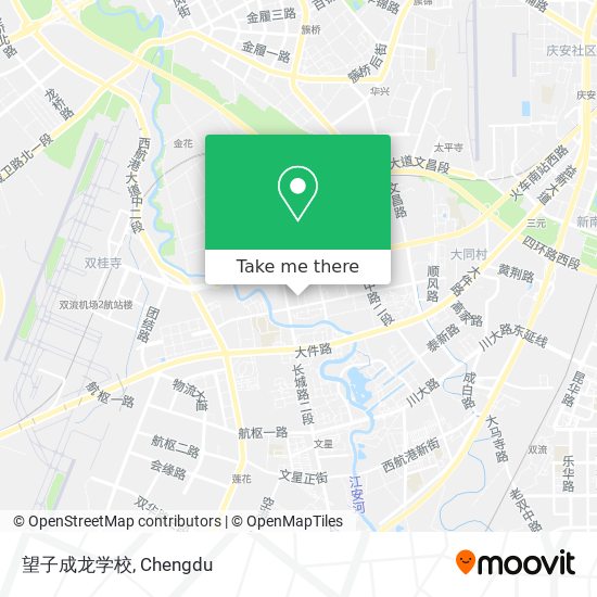 望子成龙学校 map