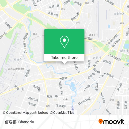 佰客郡 map