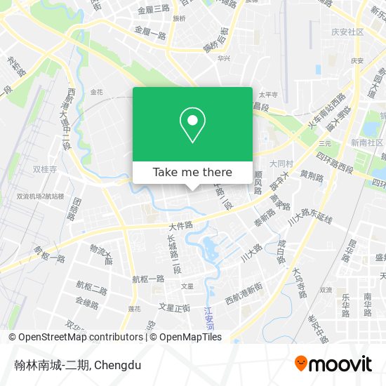 翰林南城-二期 map