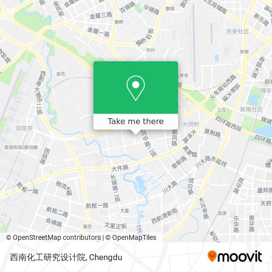 西南化工研究设计院 map
