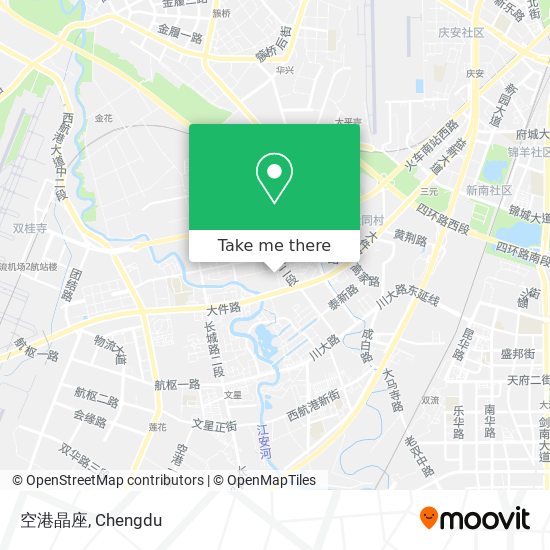 空港晶座 map