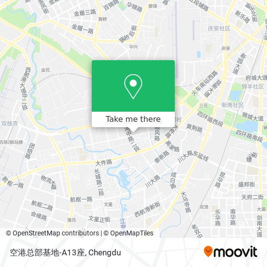 空港总部基地-A13座 map