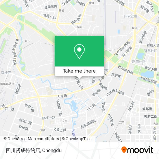 四川贤成特约店 map