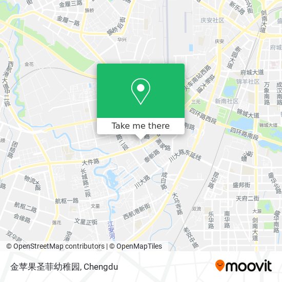 金苹果圣菲幼稚园 map