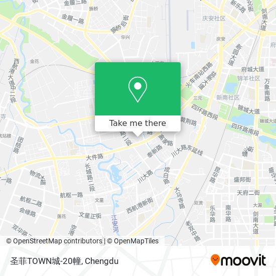 圣菲TOWN城-20幢 map