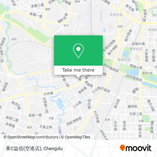 果C益佰(空港店) map