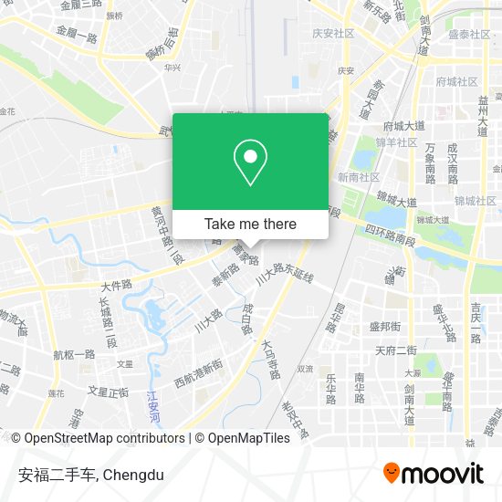 安福二手车 map
