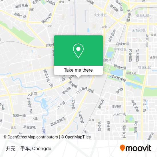 升亮二手车 map
