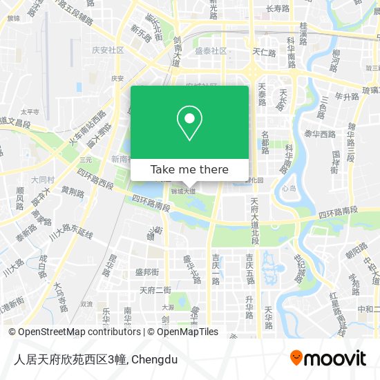 人居天府欣苑西区3幢 map