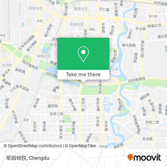 翠园锦悦 map