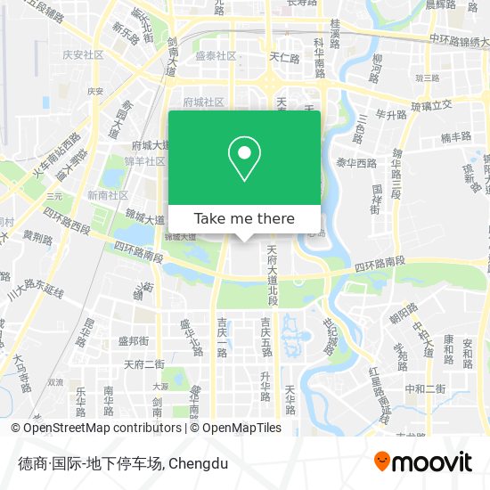 德商·国际-地下停车场 map
