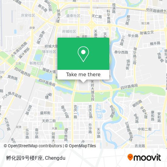 孵化园9号楼F座 map