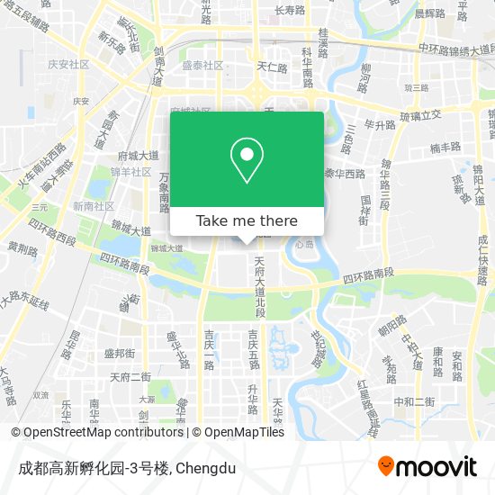 成都高新孵化园-3号楼 map