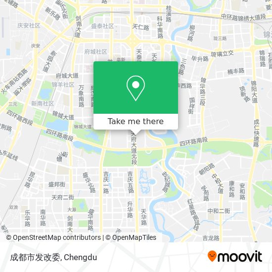 成都市发改委 map