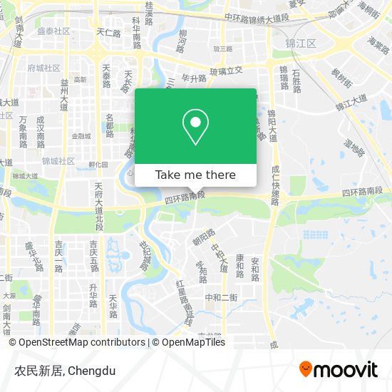 农民新居 map