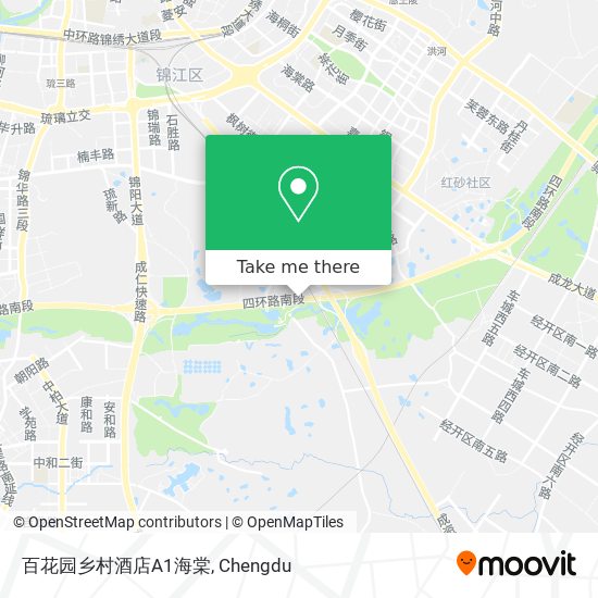 百花园乡村酒店A1海棠 map