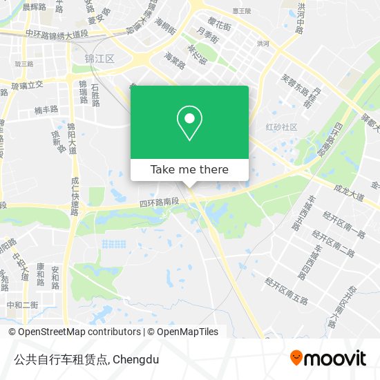 公共自行车租赁点 map