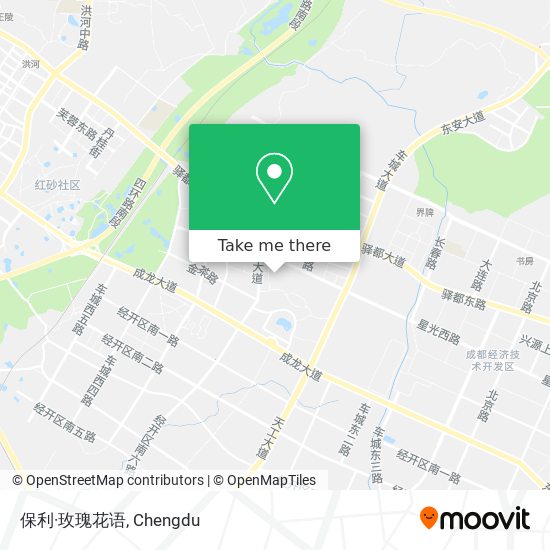 保利·玫瑰花语 map