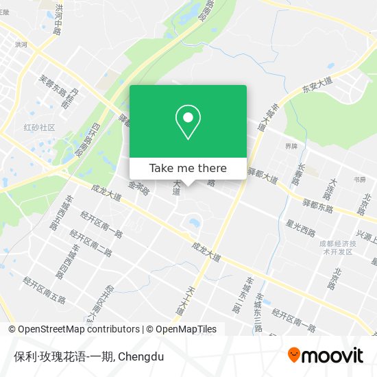 保利·玫瑰花语-一期 map