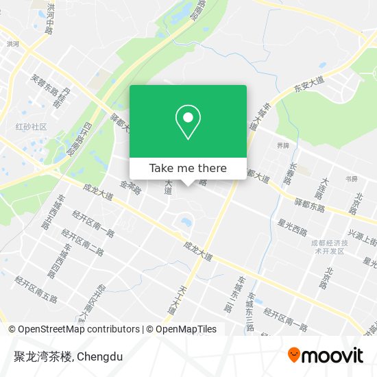 聚龙湾茶楼 map