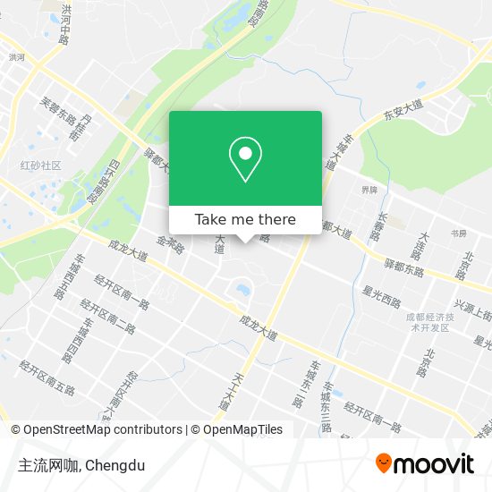 主流网咖 map