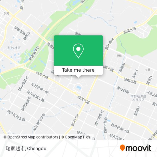 瑞家超市 map