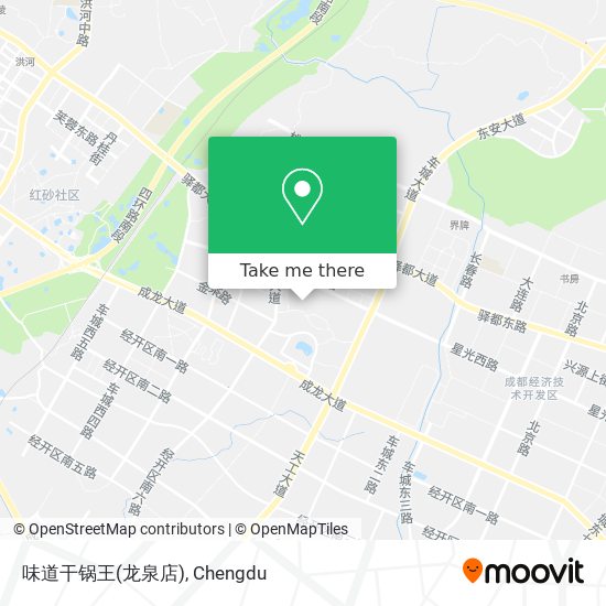 味道干锅王(龙泉店) map